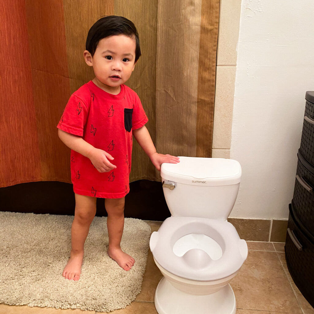 Jonathan Toilet Training. AutumnlifeReflective Parenting.