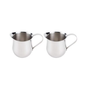 (2 Pack) 5-Ounce Stainless Steel Bell Creamer