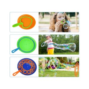 Bubble Wands Set Toys Big Giant Large Bubbles Wand Toy Sets with Tray