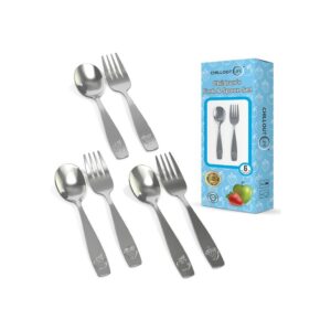 Child and Toddler Safe Flatware - Kids Utensil Set