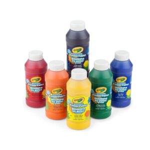 Crayola Washable Finger Paints (6 Count)