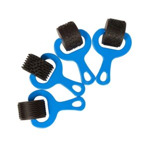 Set of 4 - Sturdy, Chunky Texture Rollers for Kids