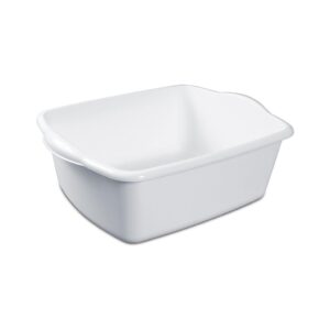 Sterilite White 12Qt Dishpan