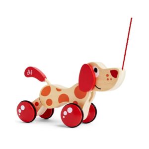 Walk-A-Long Puppy Wooden Pull Toy