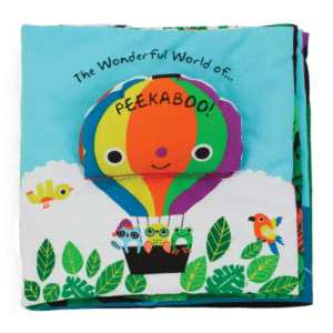 Melissa & Doug Soft Activity Baby Book - The Wonderful World of Peekaboo!