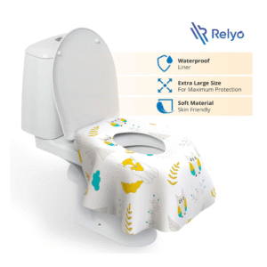 Toilet Seat Covers Disposable - 20 Pack - Waterproof