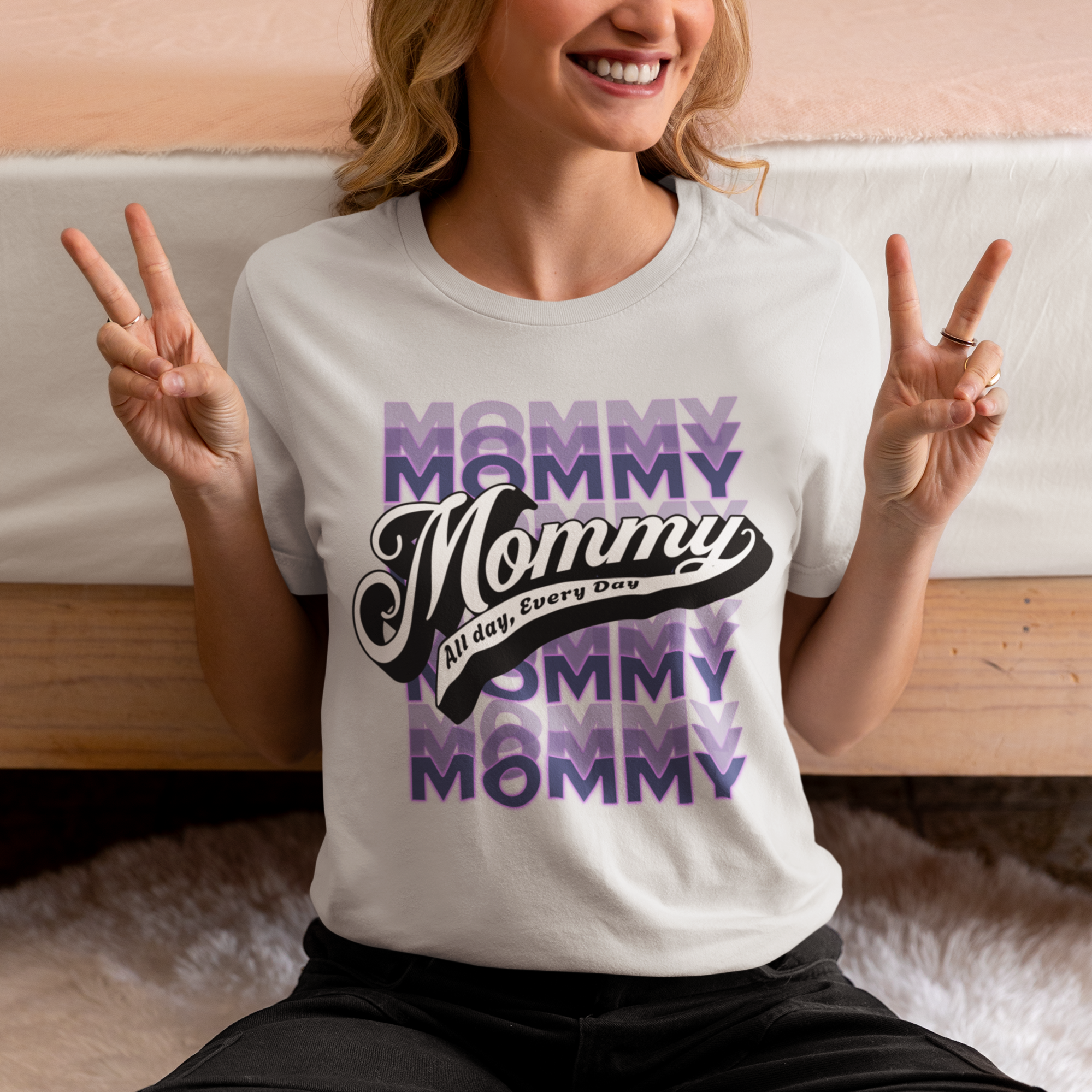 Mommy. Mommy. Mommy Tee for Women